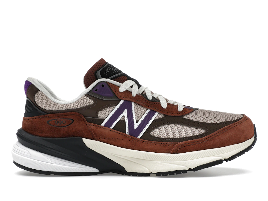 Vue 1 de New Balance 990v6 MiUSA Rich Oak