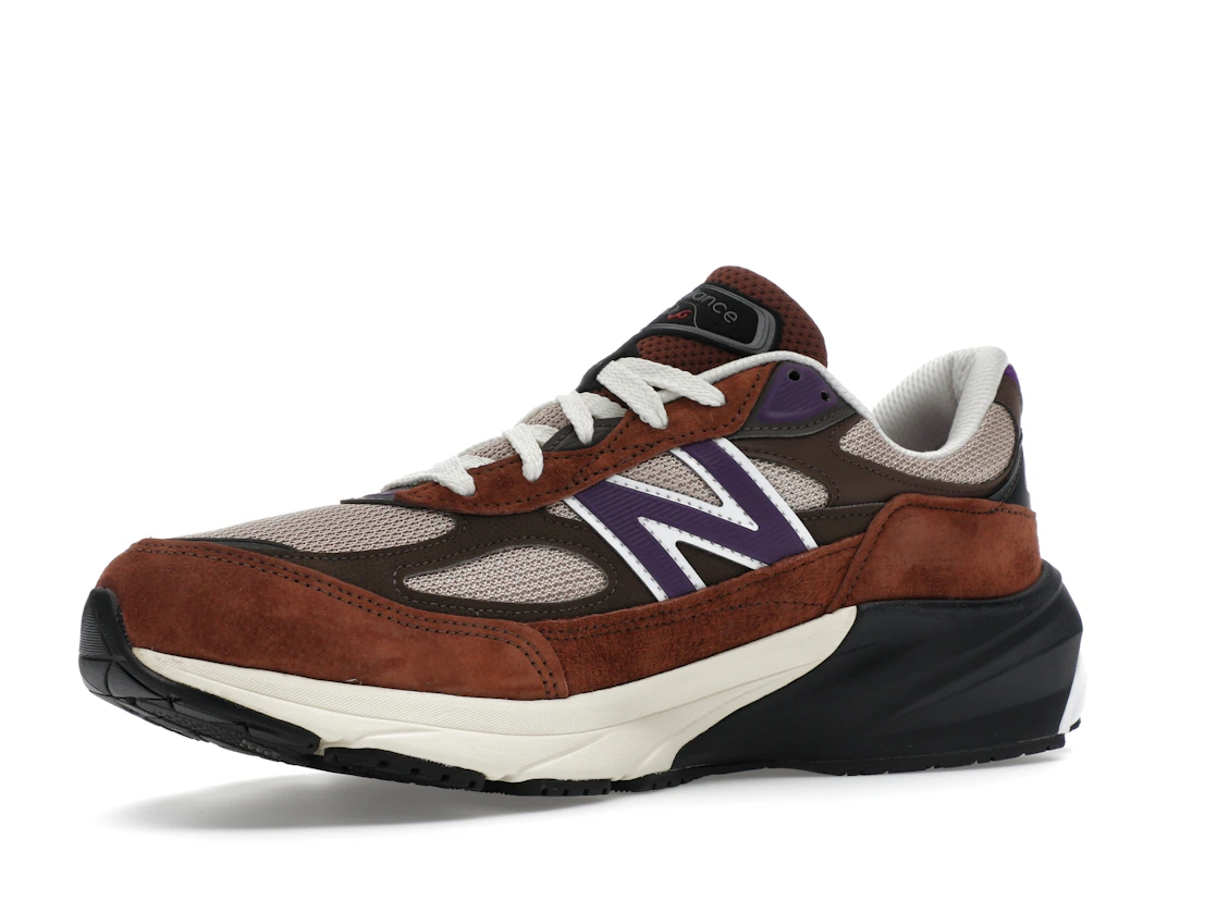 Vue 16 de New Balance 990v6 MiUSA Rich Oak