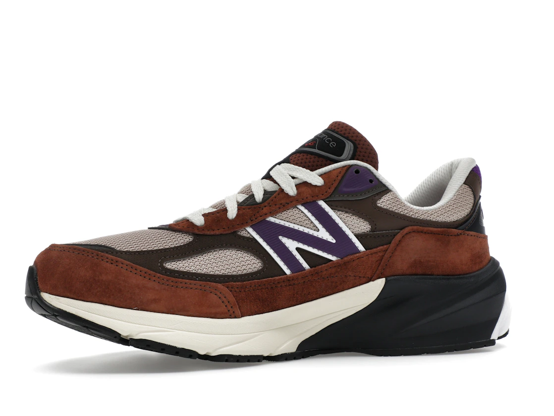 Vue 17 de New Balance 990v6 MiUSA Rich Oak