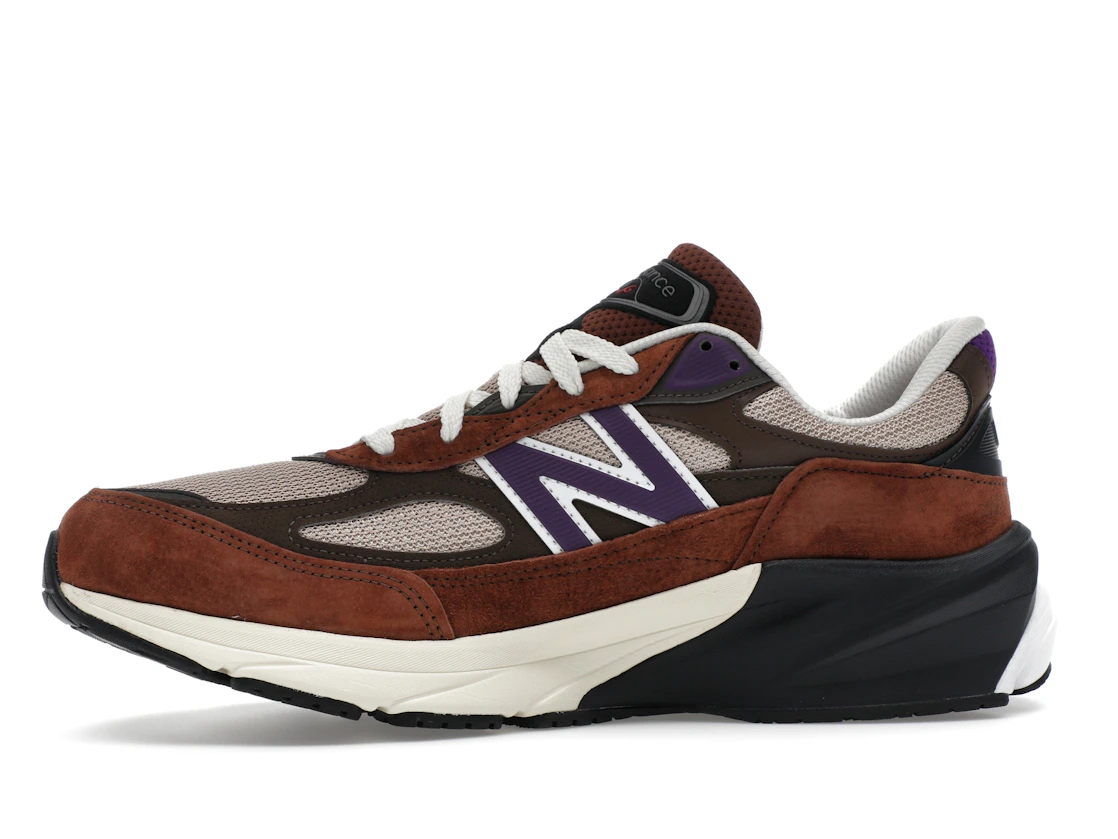 Vue 18 de New Balance 990v6 MiUSA Rich Oak