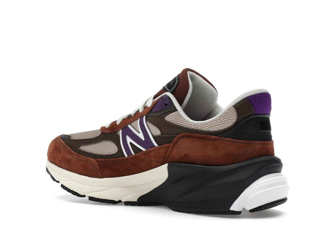 Vue 23 de New Balance 990v6 MiUSA Rich Oak
