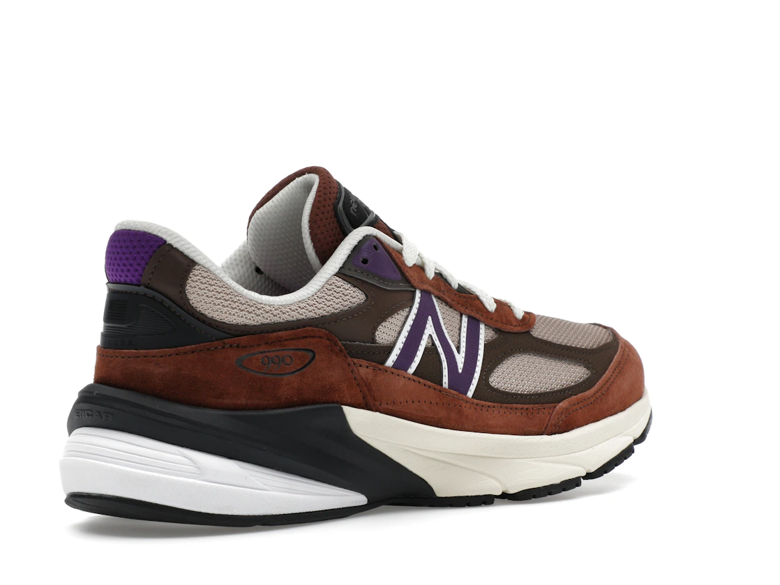 Vue 33 de New Balance 990v6 MiUSA Rich Oak