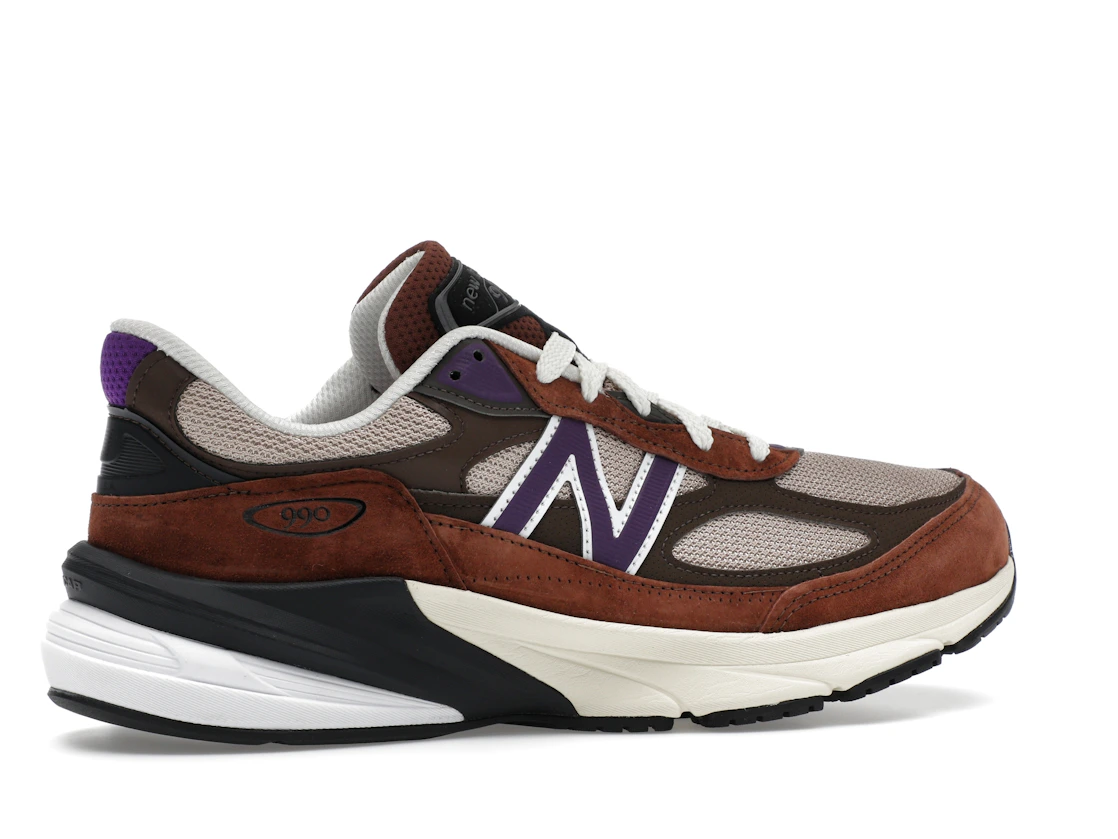 Vue 35 de New Balance 990v6 MiUSA Rich Oak