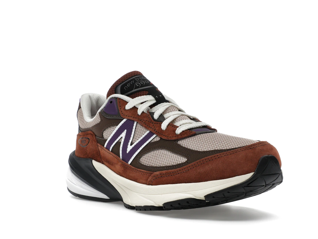 Vue 6 de New Balance 990v6 MiUSA Rich Oak