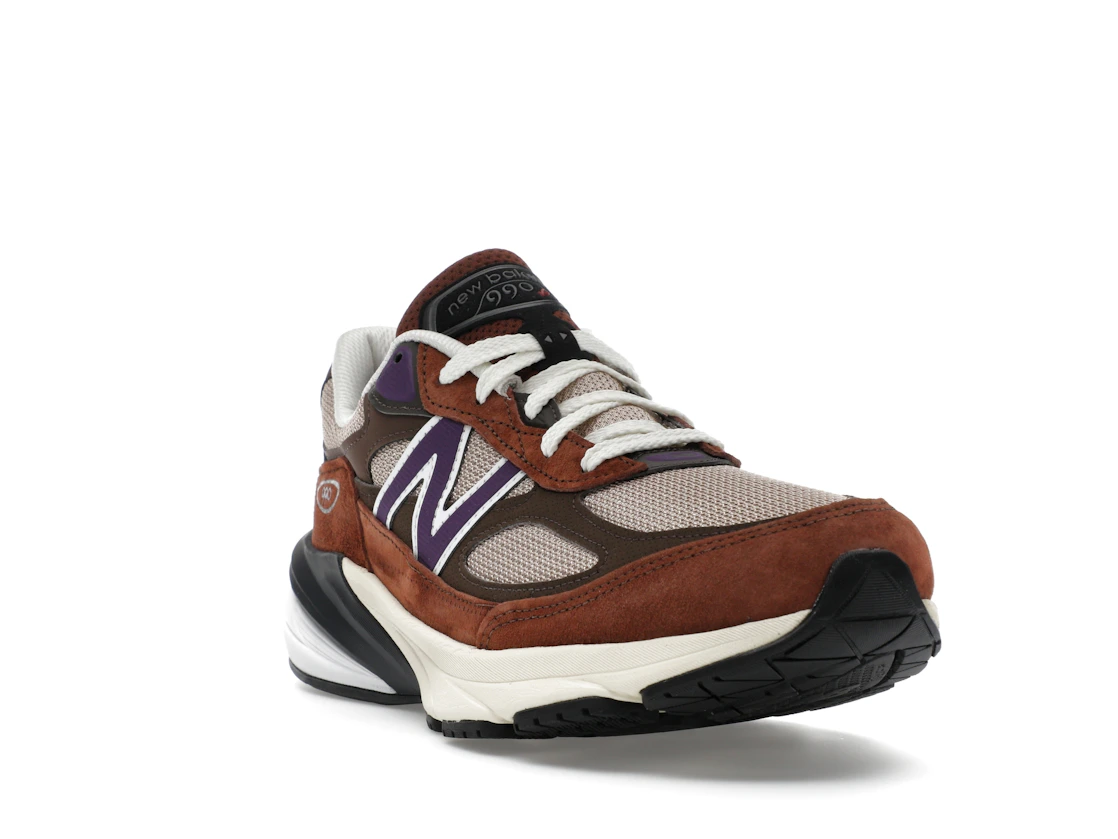 Vue 7 de New Balance 990v6 MiUSA Rich Oak