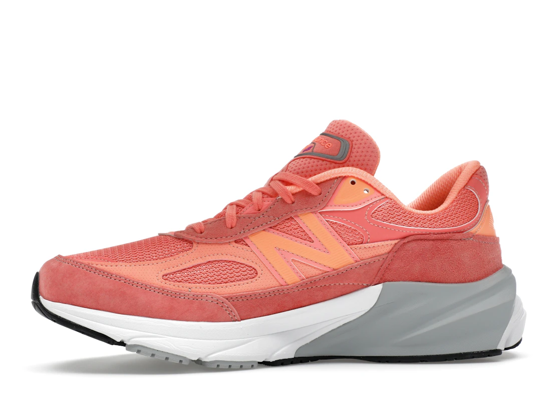 Vue 18 de New Balance 990v6 MiUSA Sunrise Rose