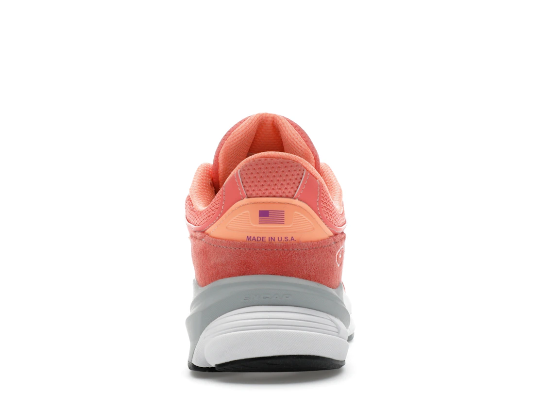 Vue 28 de New Balance 990v6 MiUSA Sunrise Rose