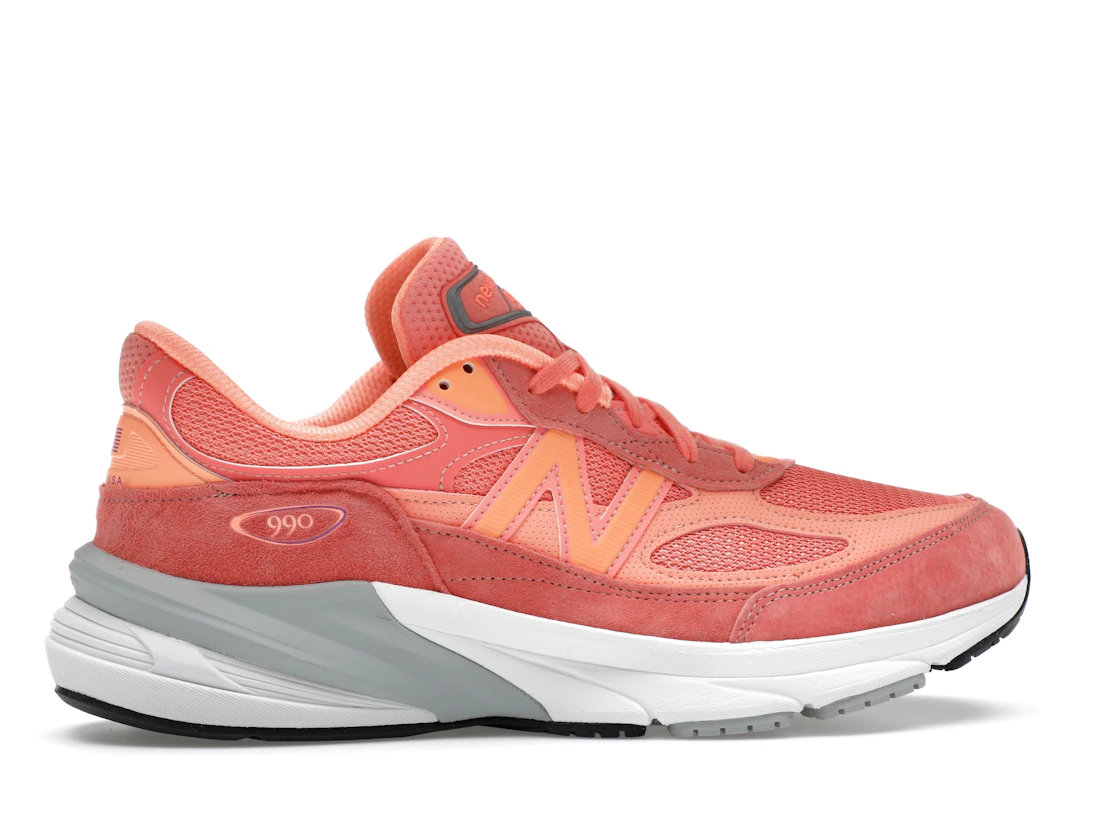 Vue 36 de New Balance 990v6 MiUSA Sunrise Rose