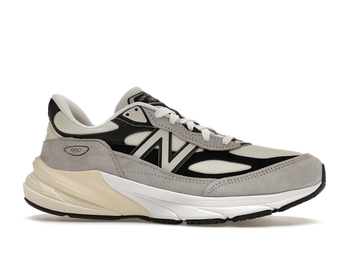 Vue 2 de New Balance 990v6 MiUSA Teddy Santis Grey Black