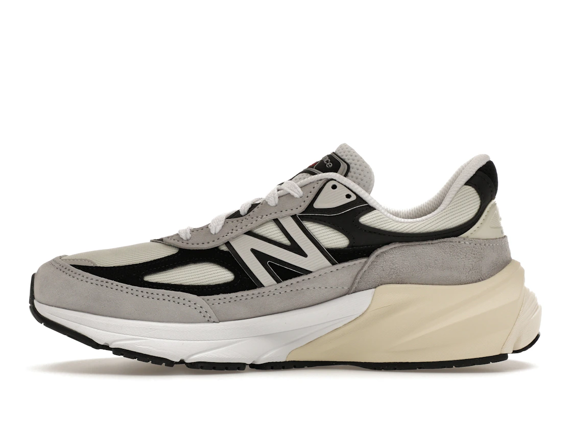 Vue 19 de New Balance 990v6 MiUSA Teddy Santis Grey Black