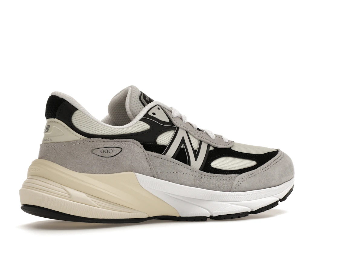 Vue 34 de New Balance 990v6 MiUSA Teddy Santis Grey Black