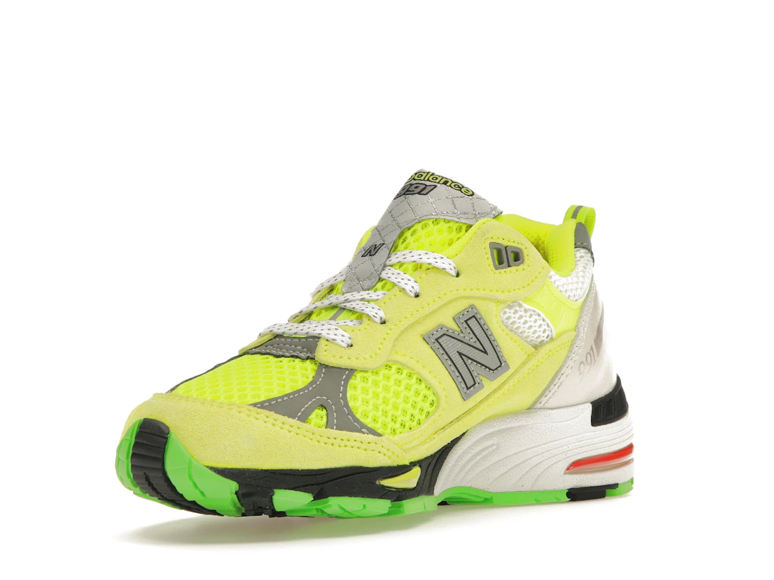Vue 14 de New Balance 991 MiUK Aries Neon