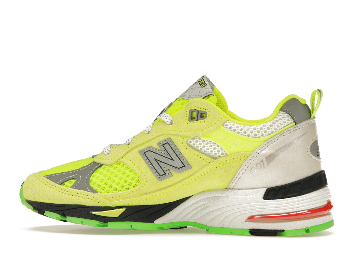 Vue 20 de New Balance 991 MiUK Aries Neon