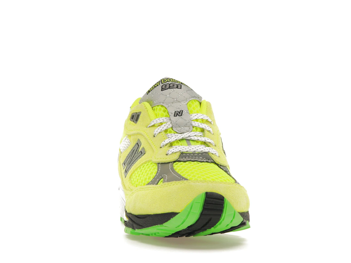 Vue 9 de New Balance 991 MiUK Aries Neon