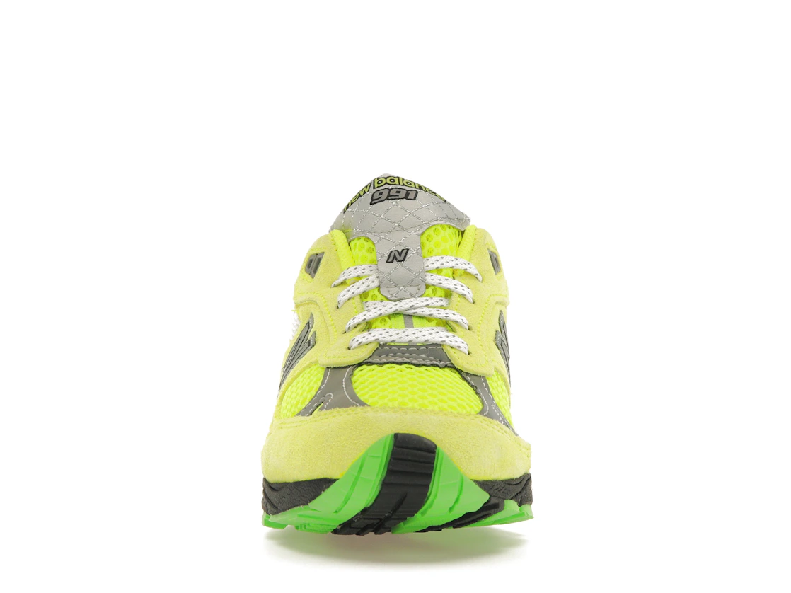 Vue 10 de New Balance 991 MiUK Aries Neon