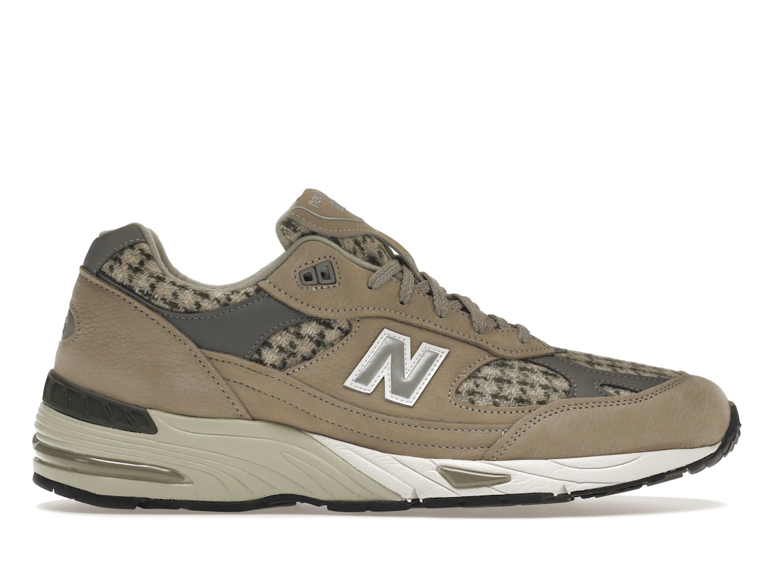 Vue 1 de New Balance 991 MiUK Harris Tweed