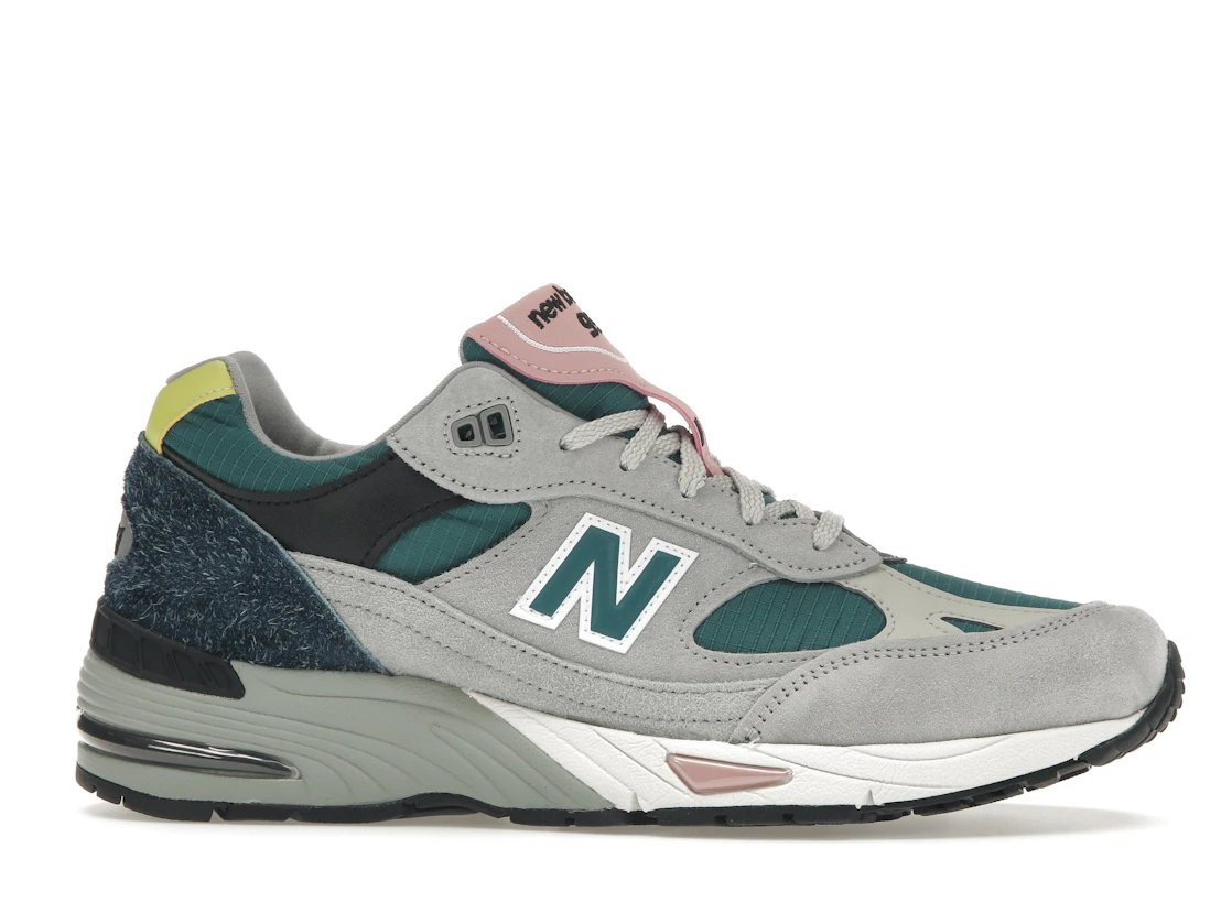 Vue 2 de New Balance 991 MiUK Pacific Majolica Blue