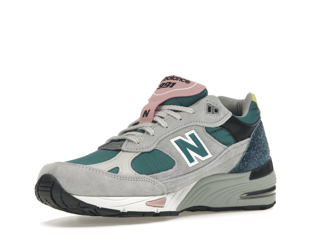 Vue 15 de New Balance 991 MiUK Pacific Majolica Blue