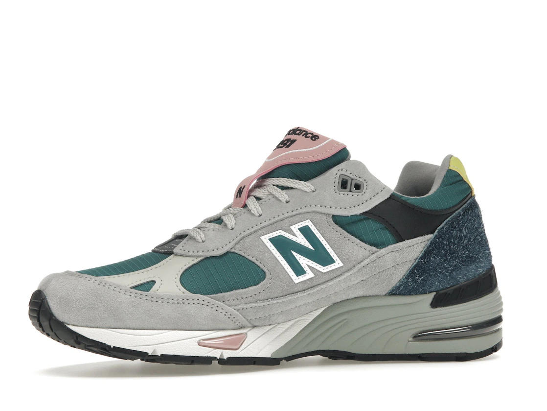 Vue 17 de New Balance 991 MiUK Pacific Majolica Blue