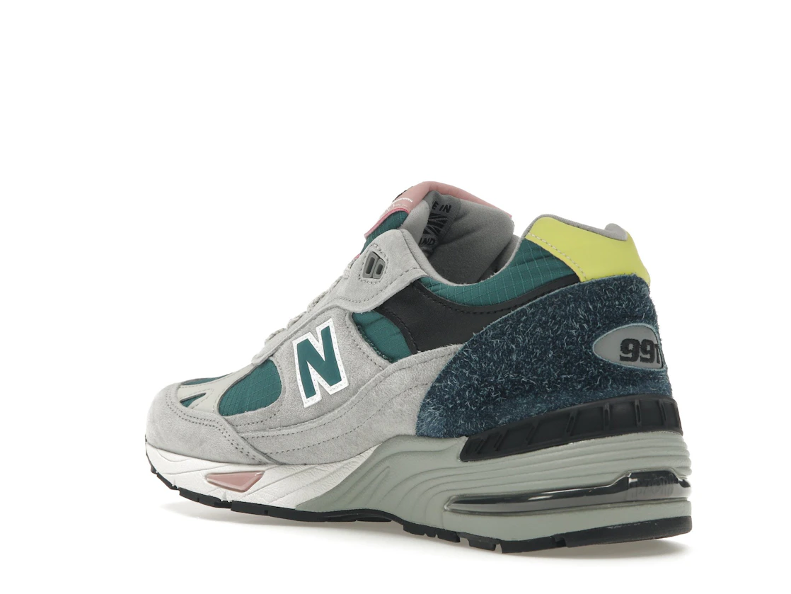 Vue 24 de New Balance 991 MiUK Pacific Majolica Blue