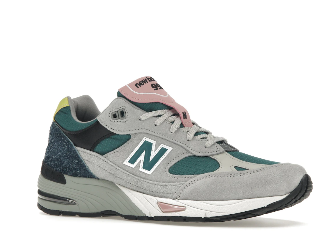 Vue 4 de New Balance 991 MiUK Pacific Majolica Blue