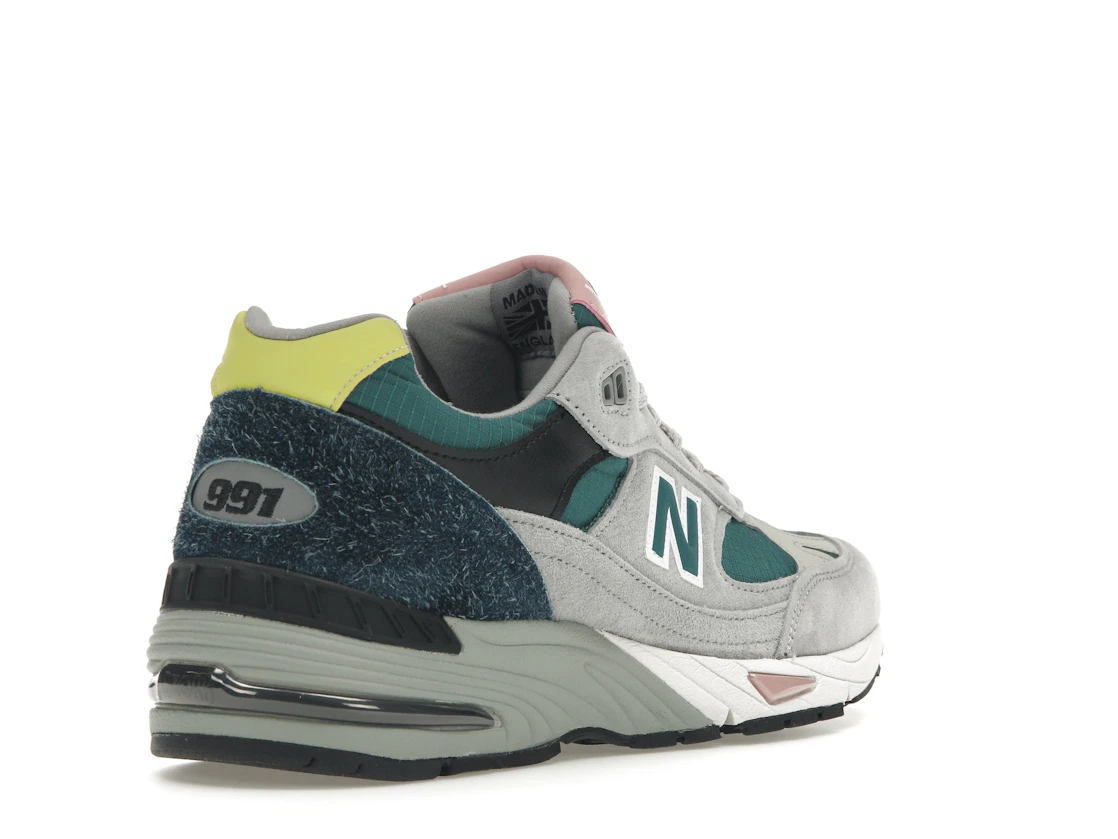Vue 32 de New Balance 991 MiUK Pacific Majolica Blue