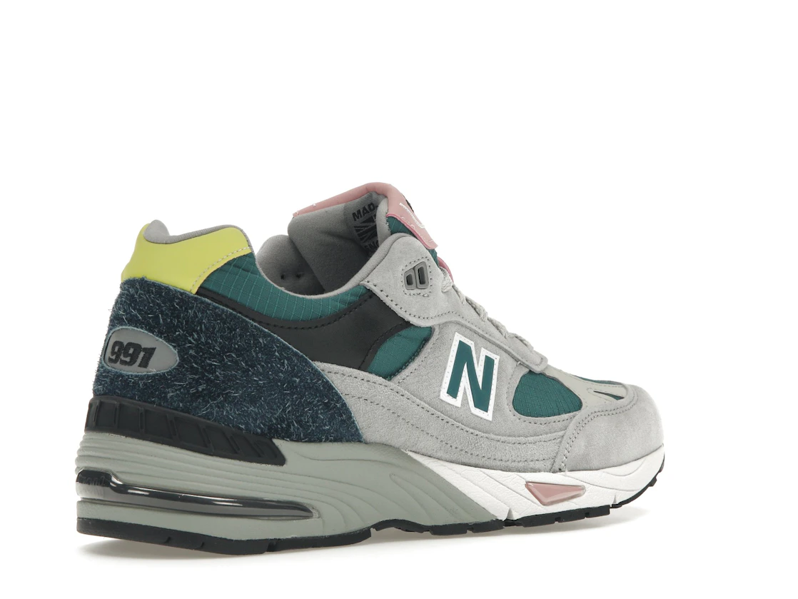 Vue 33 de New Balance 991 MiUK Pacific Majolica Blue