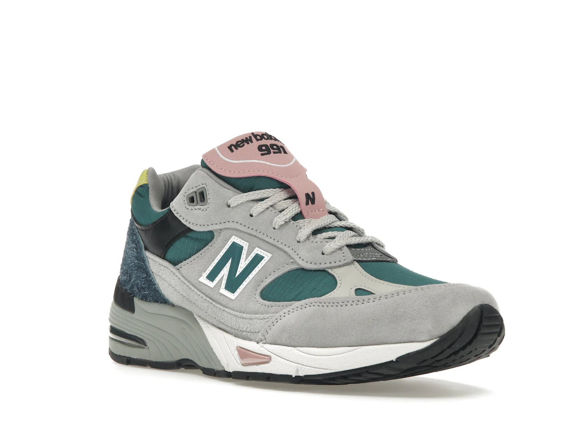 Vue 6 de New Balance 991 MiUK Pacific Majolica Blue