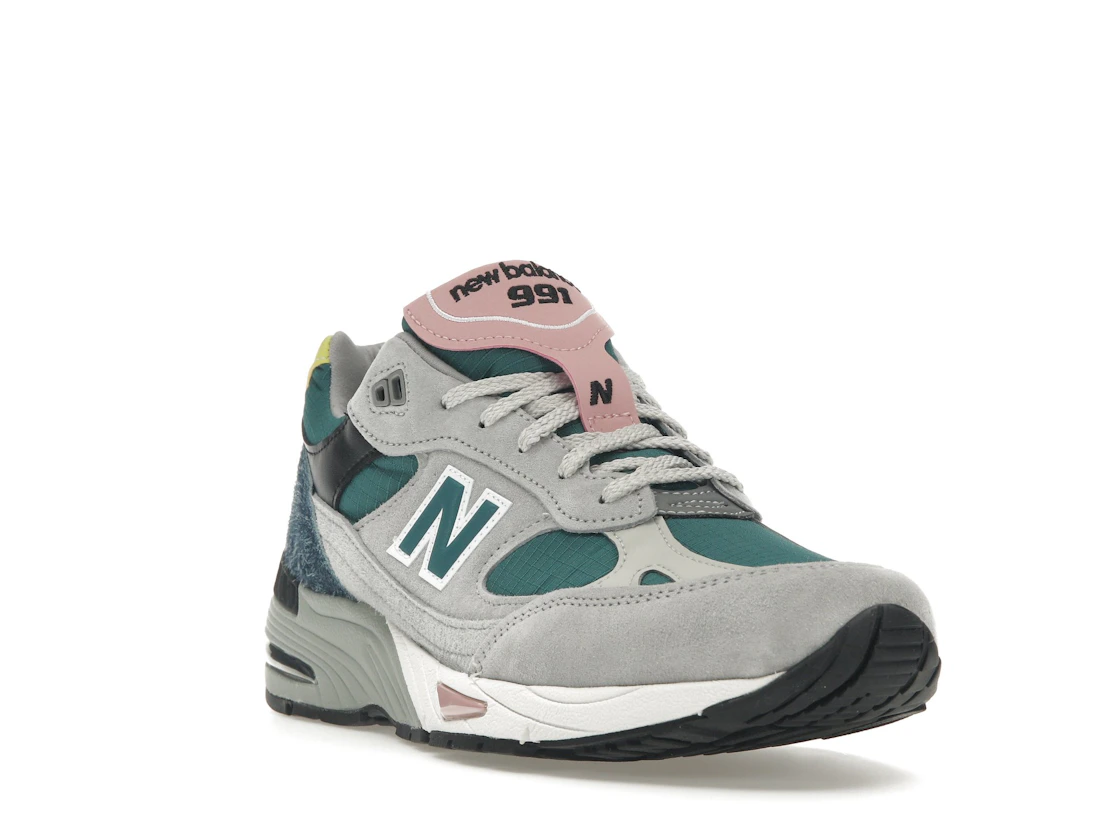 Vue 7 de New Balance 991 MiUK Pacific Majolica Blue