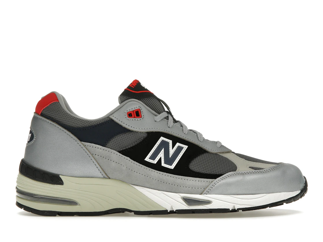 Vue 1 de New Balance 991 MiUK Silver
