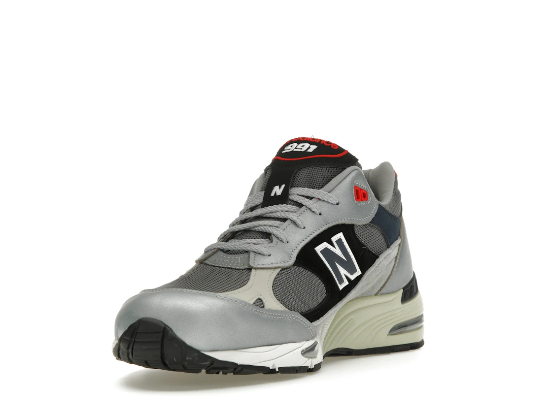 Vue 13 de New Balance 991 MiUK Silver