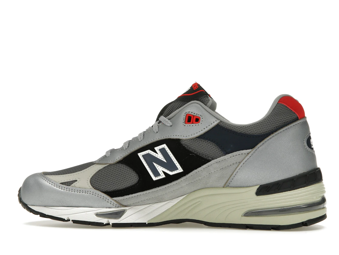 Vue 20 de New Balance 991 MiUK Silver