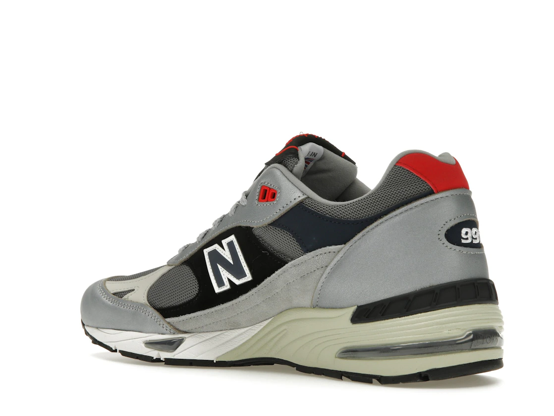 Vue 23 de New Balance 991 MiUK Silver