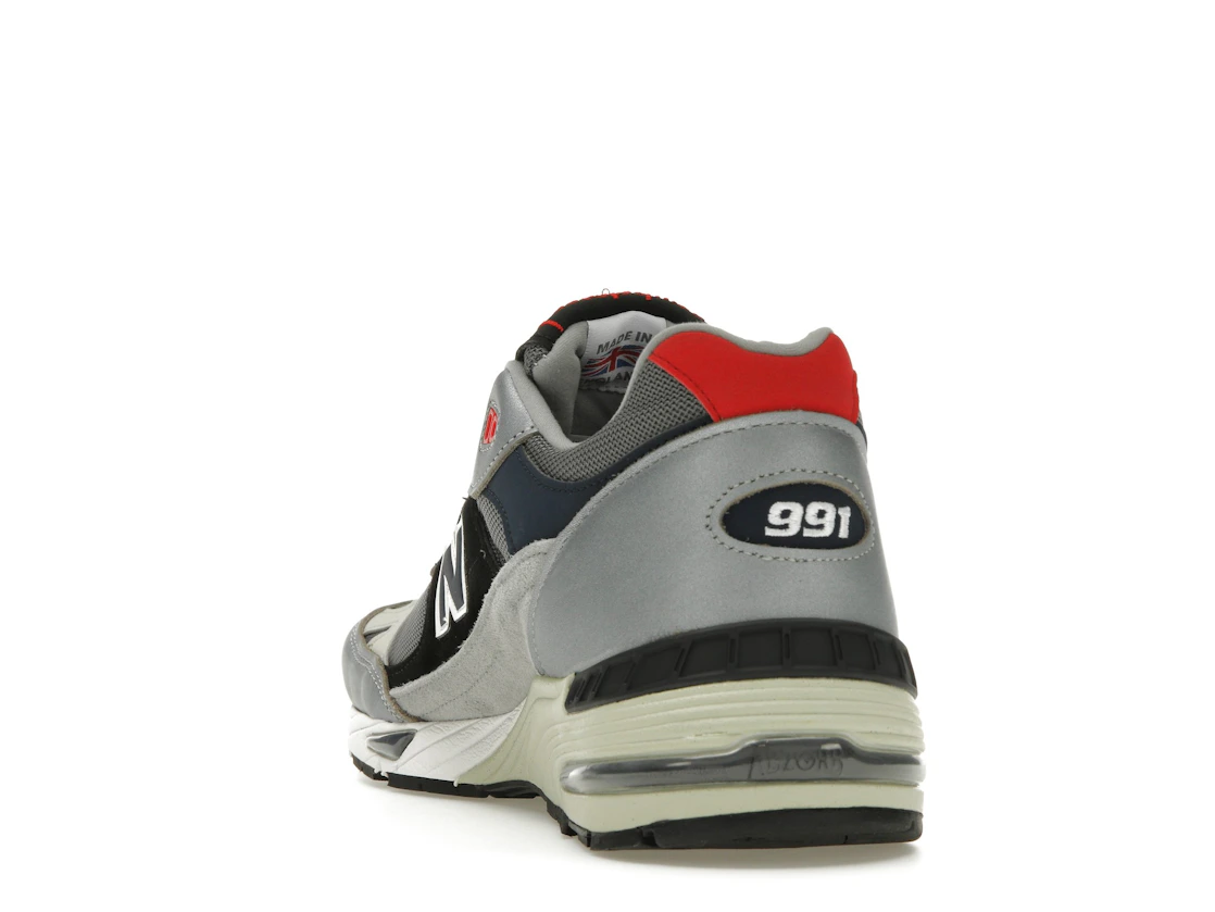 Vue 26 de New Balance 991 MiUK Silver