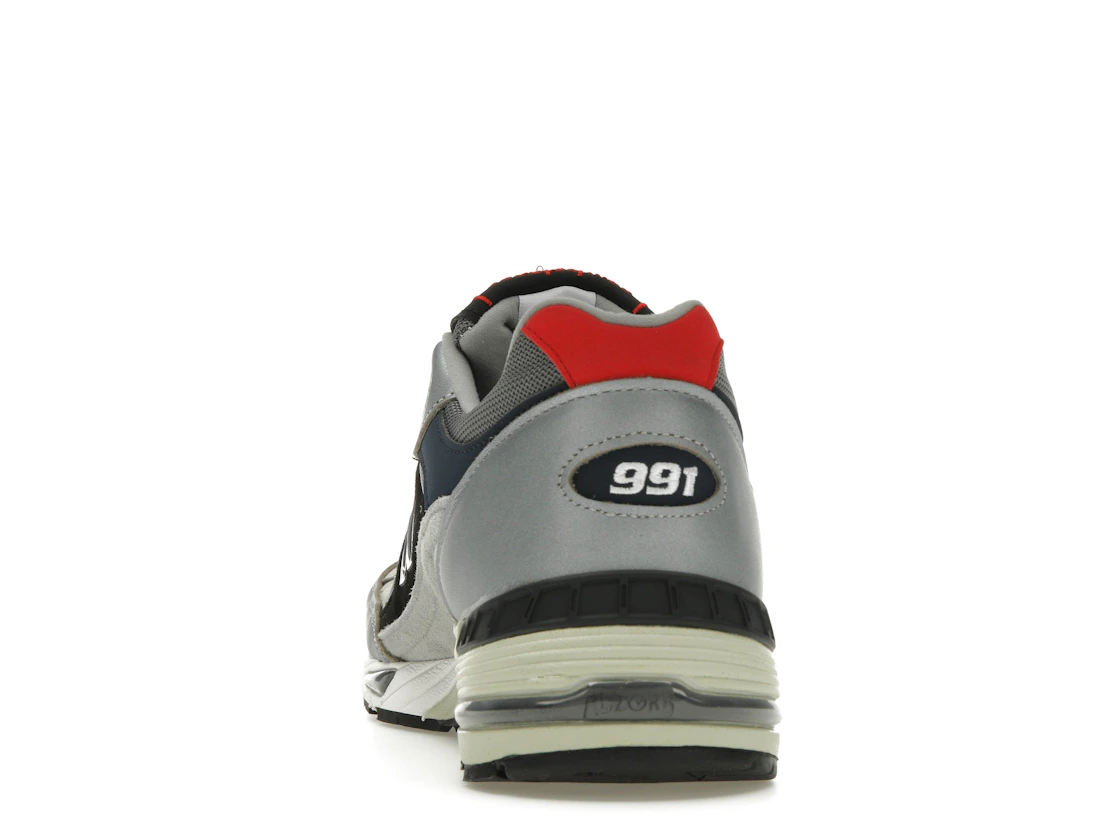 Vue 27 de New Balance 991 MiUK Silver