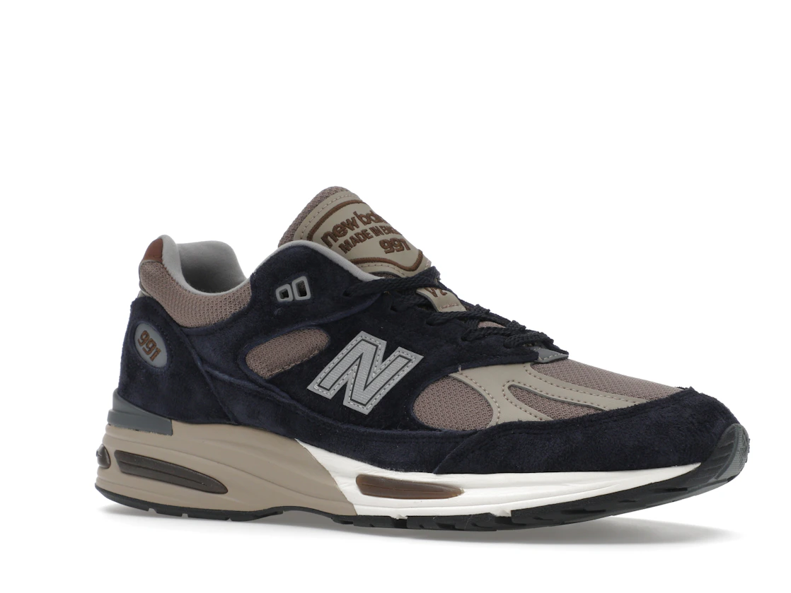 Vue 4 de New Balance 991v2 MiUK After Midnight Sepia Tint