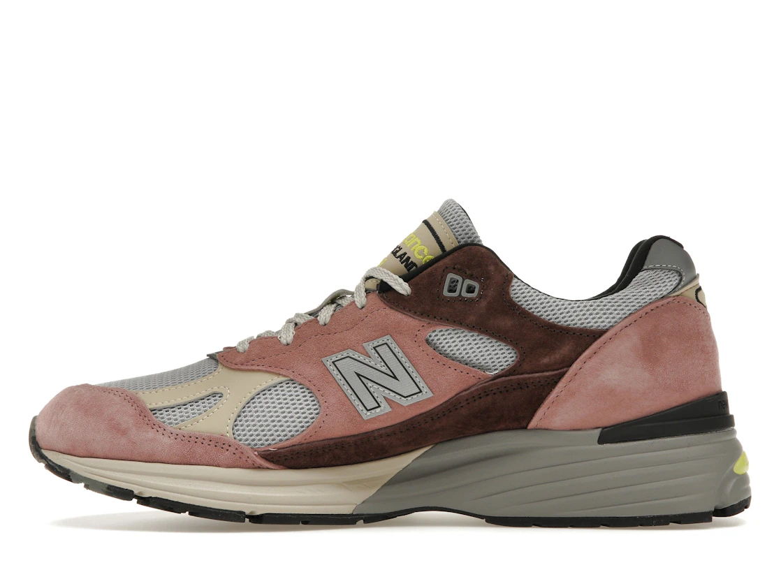 Vue 19 de New Balance 991v2 MiUK Rosewood