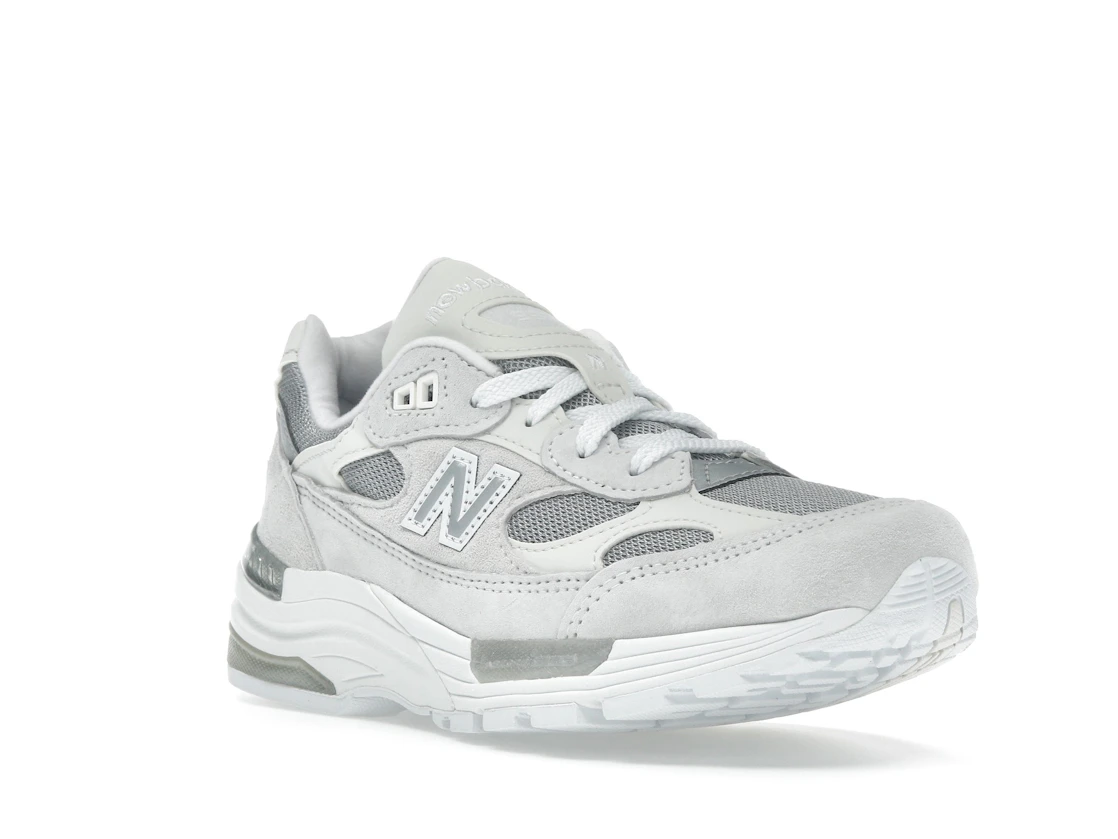 Vue 6 de New Balance 992 MiUSA White Reflection