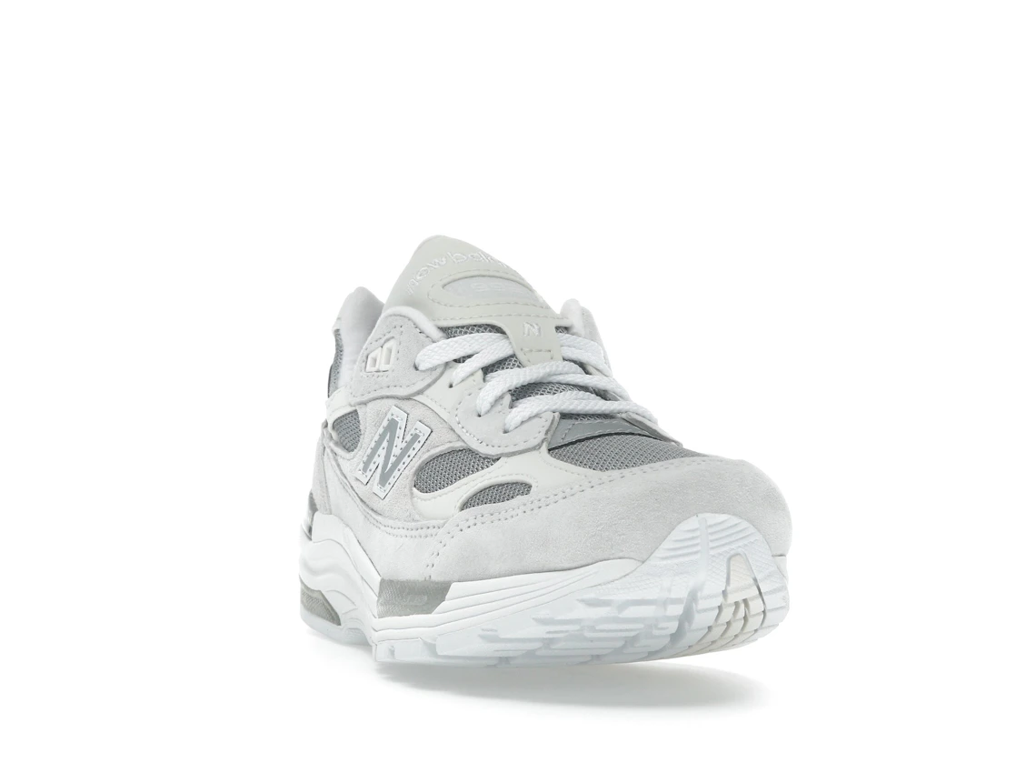 Vue 8 de New Balance 992 MiUSA White Reflection