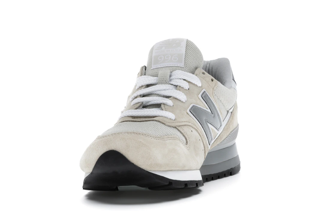 Vue 12 de New Balance 996 Tan White
