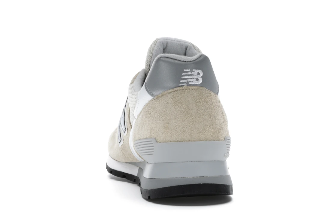 Vue 27 de New Balance 996 Tan White