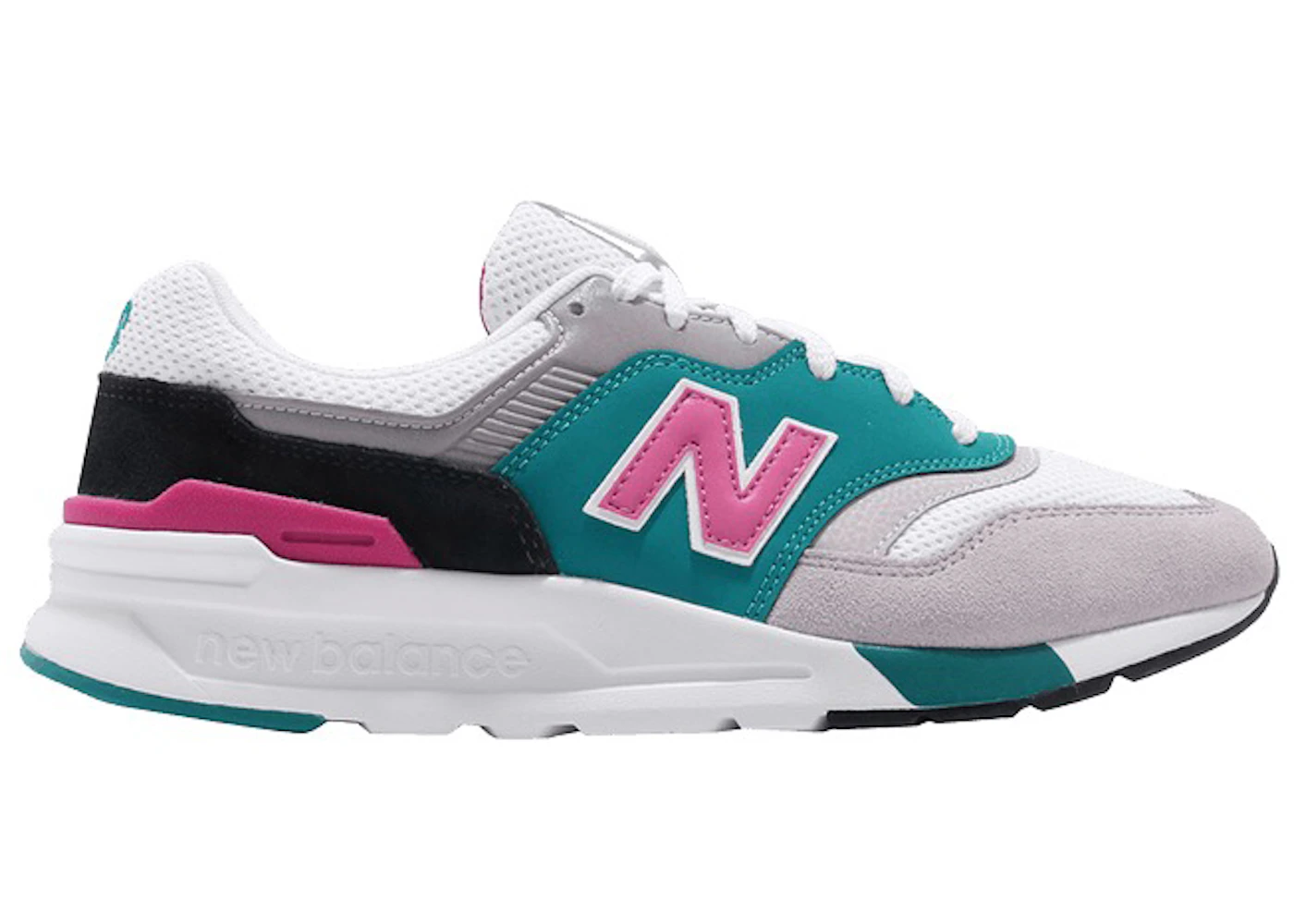 New Balance 997 Grey Pink Green