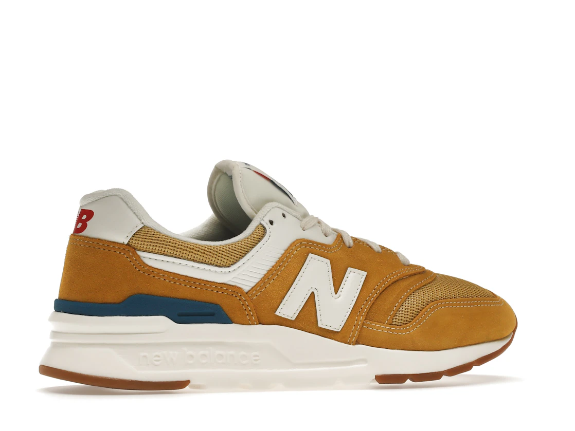 Vue 35 de New Balance 997H Varsity Gold