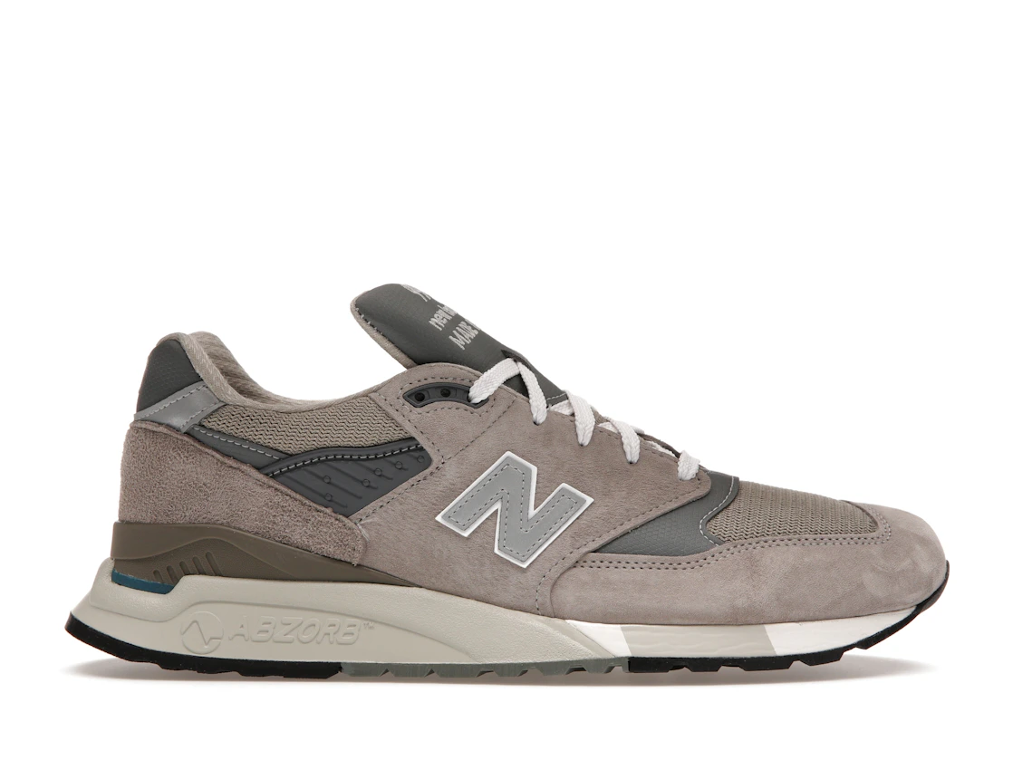 Vue 1 de New Balance 998 Core MiUSA Grey Silver