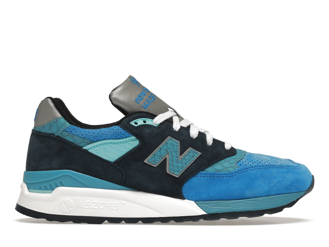 Vue 1 de New Balance 998 Fishing Blue