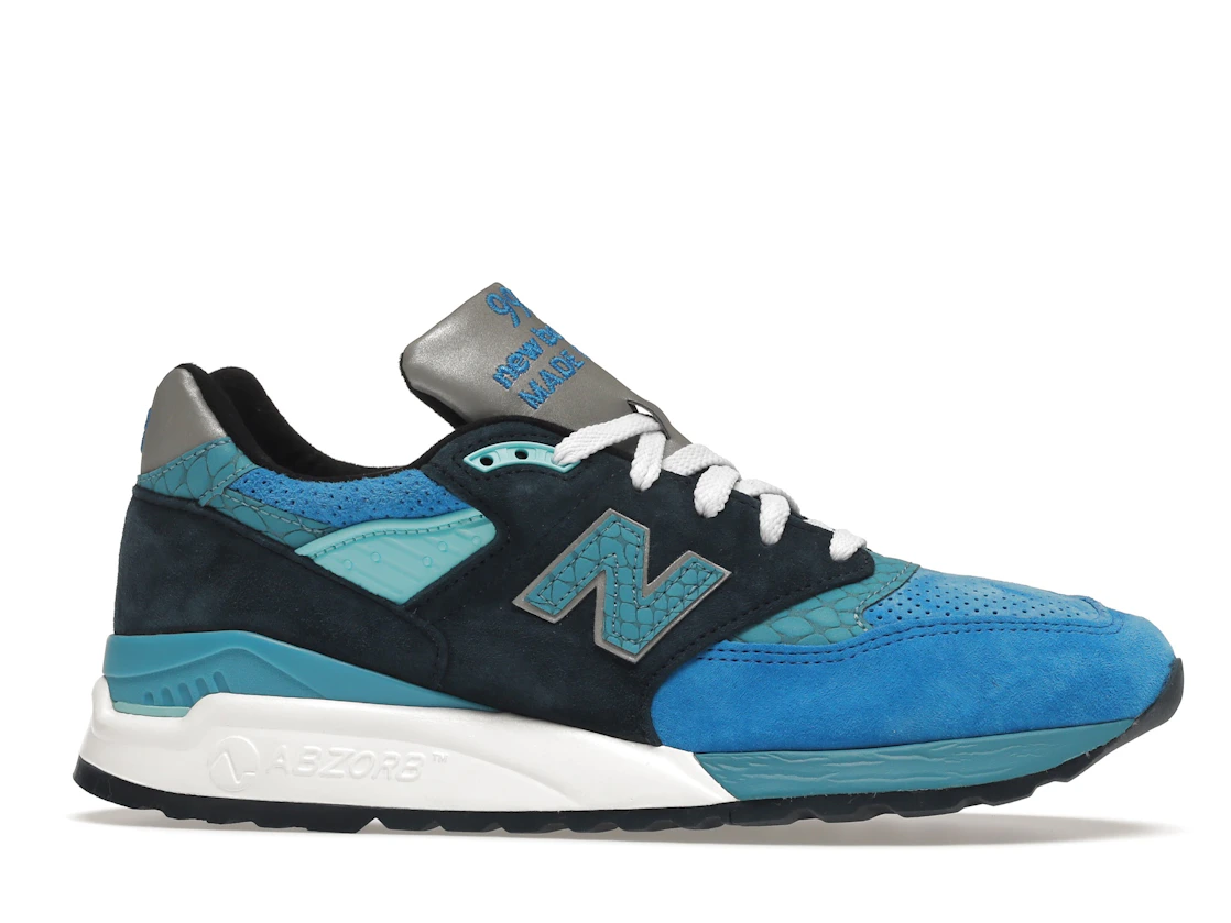 Vue 2 de New Balance 998 Fishing Blue