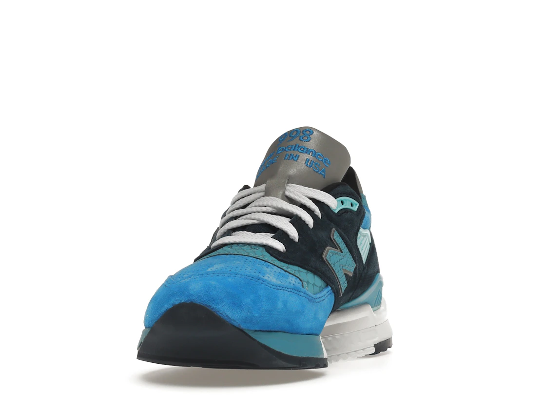 Vue 12 de New Balance 998 Fishing Blue