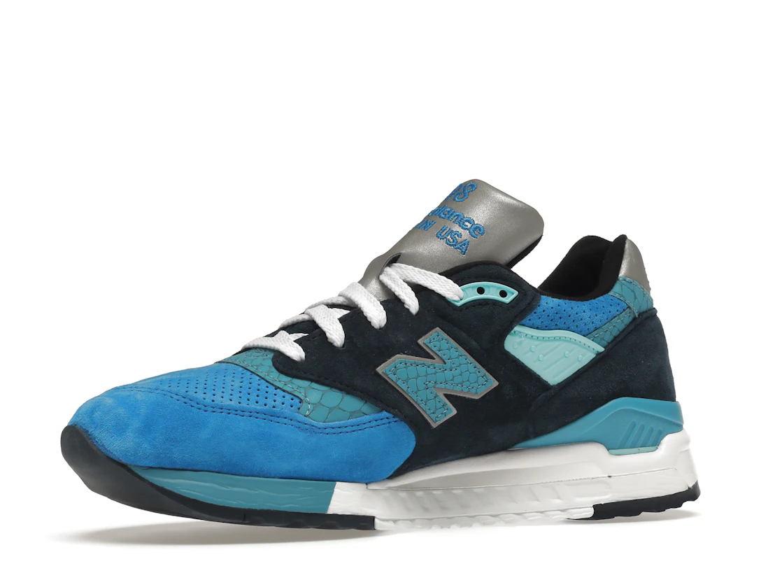 Vue 16 de New Balance 998 Fishing Blue