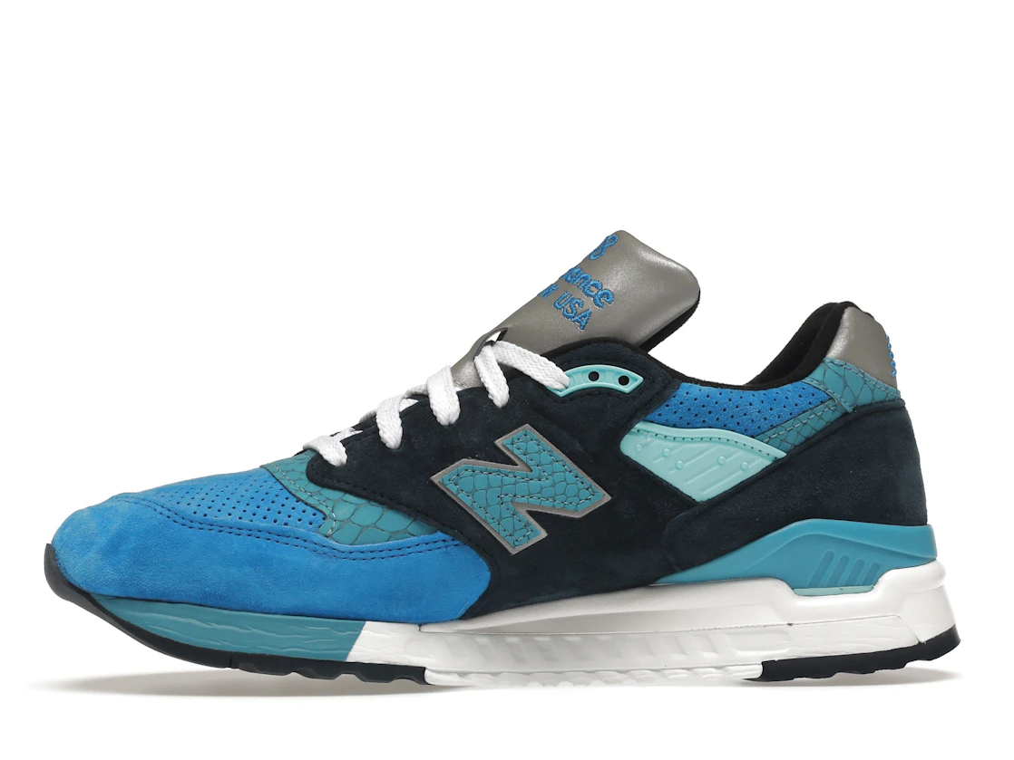 Vue 18 de New Balance 998 Fishing Blue