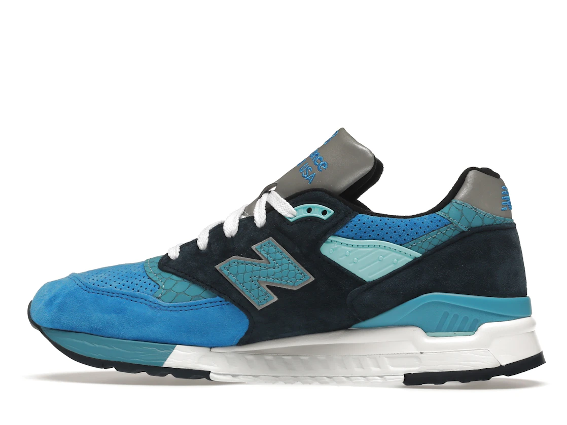 Vue 20 de New Balance 998 Fishing Blue